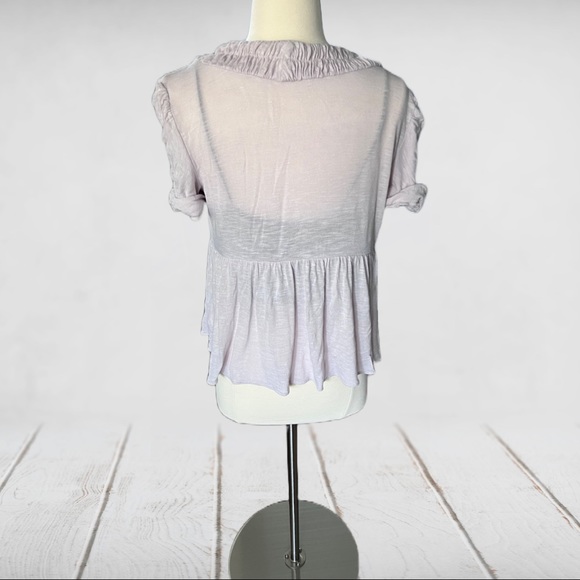 Kimchi Blue Ruched Open Front Cardigan - Picture 3 of 7